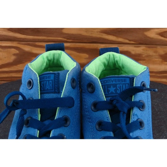 Converse All Star Toddler Unisex 13 Medium Blue High Top Fabric 659970F - Picture 3 of 9